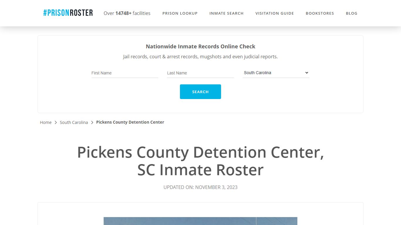 Pickens County Detention Center, SC Inmate Roster - Prisonroster